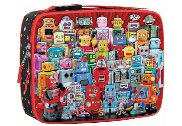 EUROGRAPHICS, Robots Lunch Bag 100 Puzzle