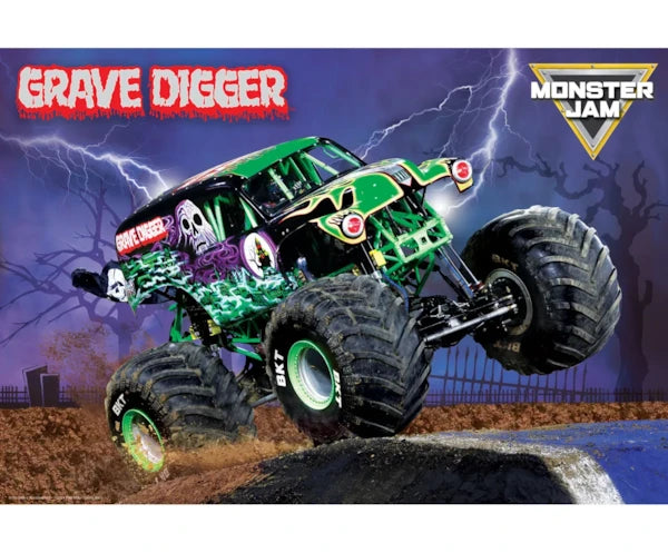 EUROGRAPHICS, Grave Digger Monster Jam Lunch Bag 100 Puzzle