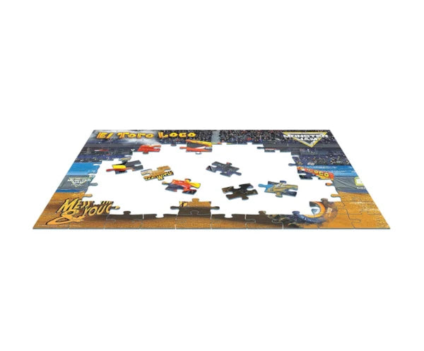 EUROGRAPHICS, El Toro Loco Monster Jam Lunch Bag 100 Puzzle