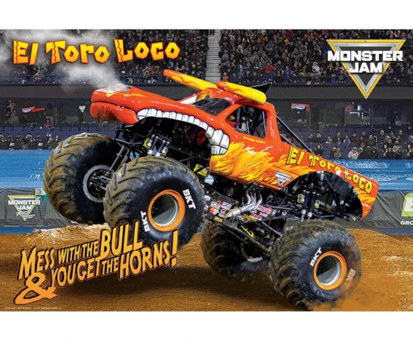 EUROGRAPHICS, El Toro Loco Monster Jam Lunch Bag 100 Puzzle