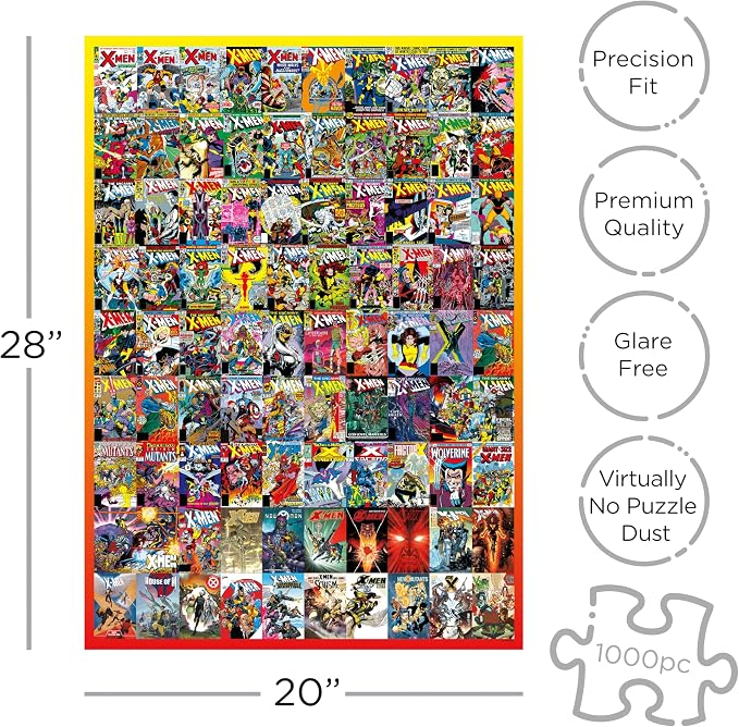 Aquarius Marvel X-Men Covers 1000 Piece Jigsaw Puzzle (1000 Piece Jigsaw Puzzle)