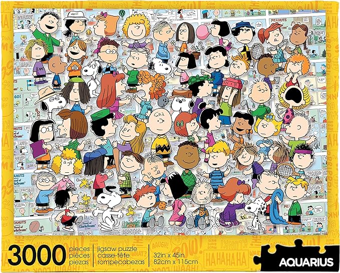 AQUARIUS Peanuts Cast 3000 Piece Jigsaw Puzzle