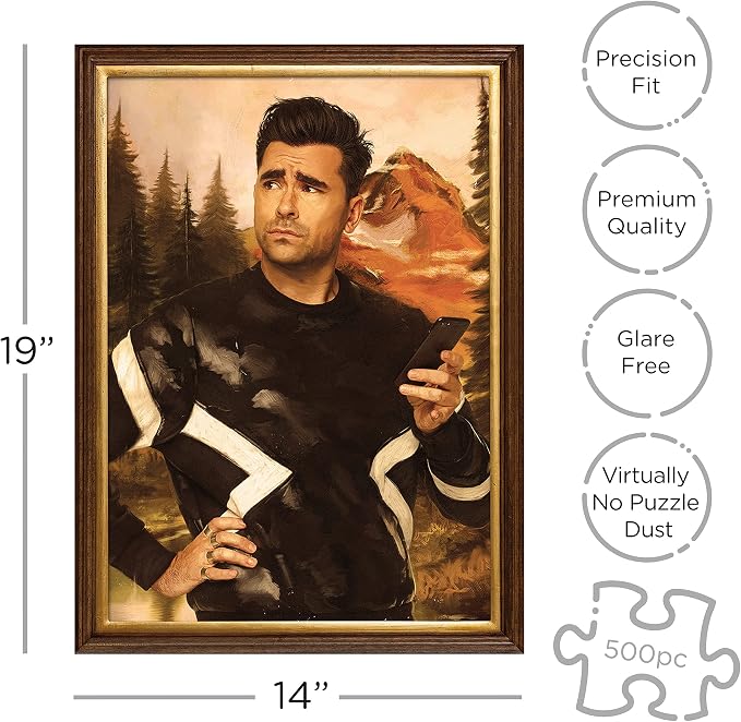 AQUARIUS Schitt's Creek David Puzzle (500 Piece Jigsaw Puzzle)