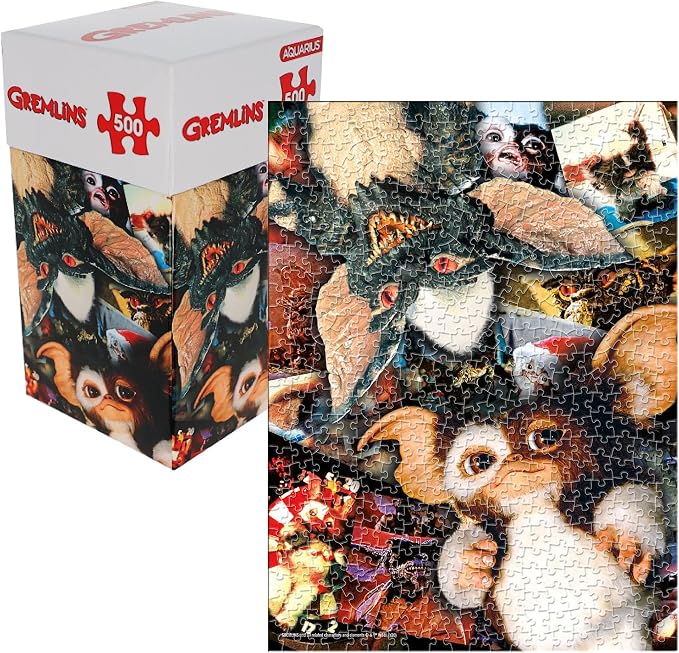 AQUARIUS Gremlins 500 Piece Jigsaw Puzzle (Vertical Box)