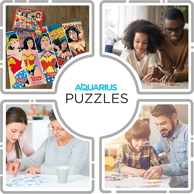 AQUARIUS DC Wonder Woman Puzzle (1000 Piece Jigsaw Puzzle)