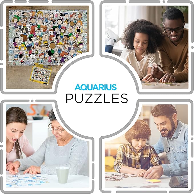 AQUARIUS Peanuts Cast 3000 Piece Jigsaw Puzzle