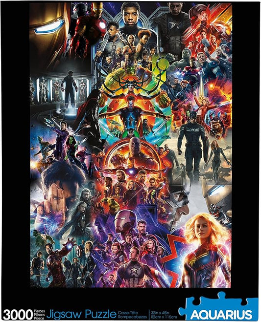 AQUARIUS Marvel Avengers Collage (3000 Piece Jigsaw Puzzle)