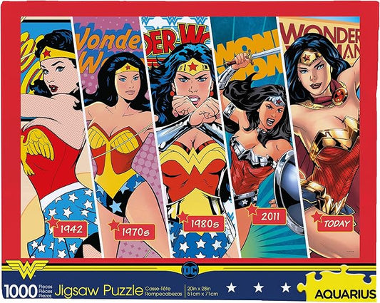 AQUARIUS DC Wonder Woman Puzzle (1000 Piece Jigsaw Puzzle)