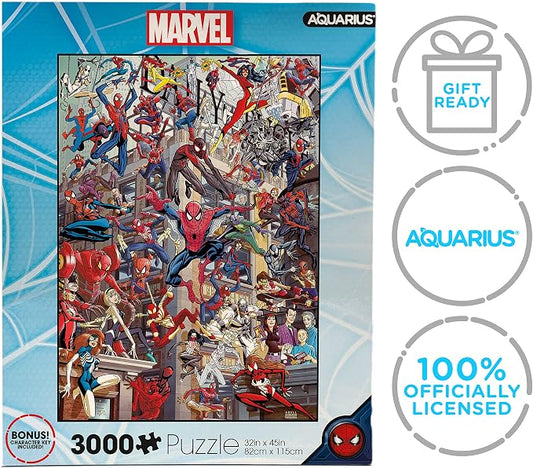 Aquarius Marvel Spider Man Heroes Puzzle (3000 Piece Jigsaw Puzzle)