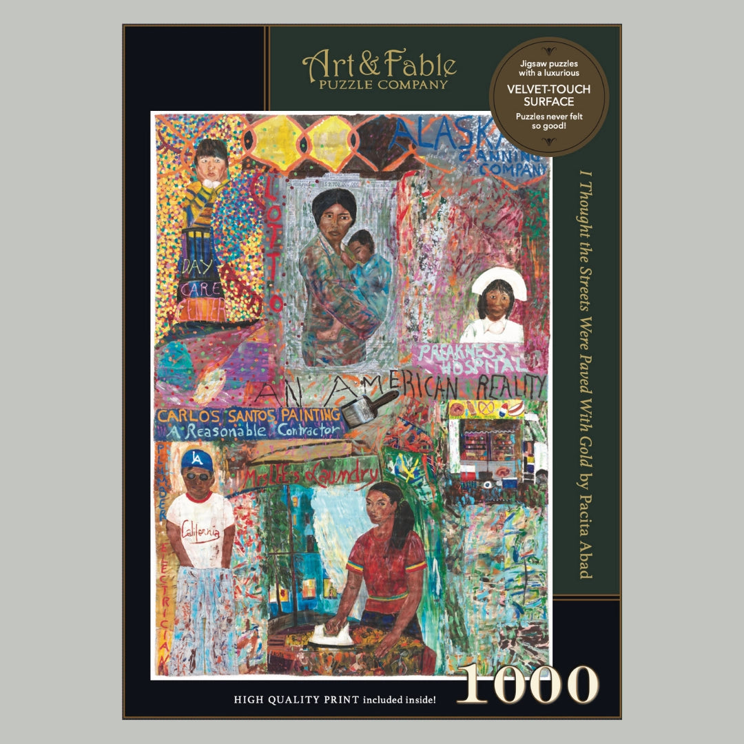 ART & FABLE I Thought the Streets Were Paved with Gold  1000 PCS