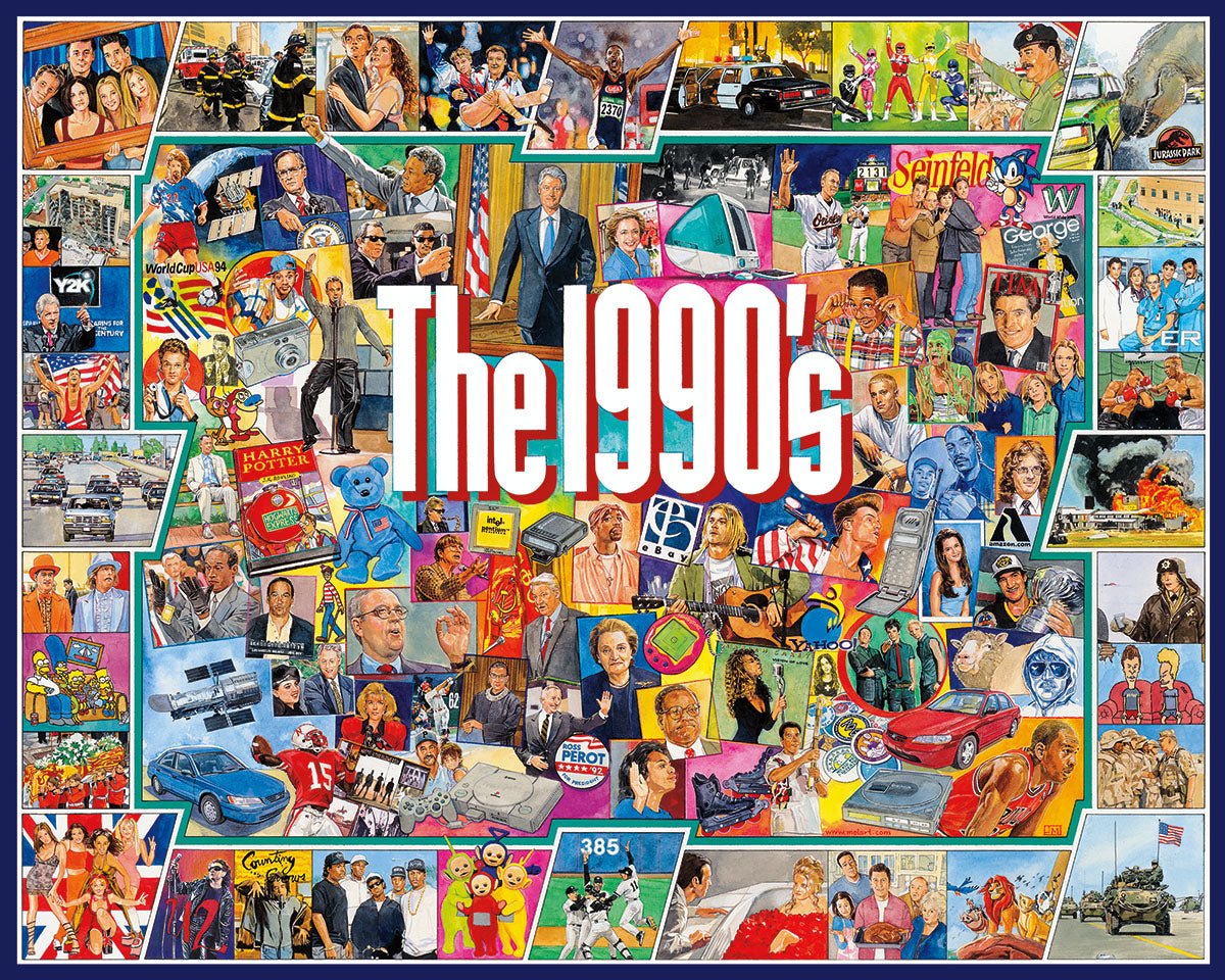 WHITE MOUNTAIN The Nineties (959pz) 1000 PCS