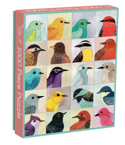 GALISON Avian Friends 1000 Piece Puzzle