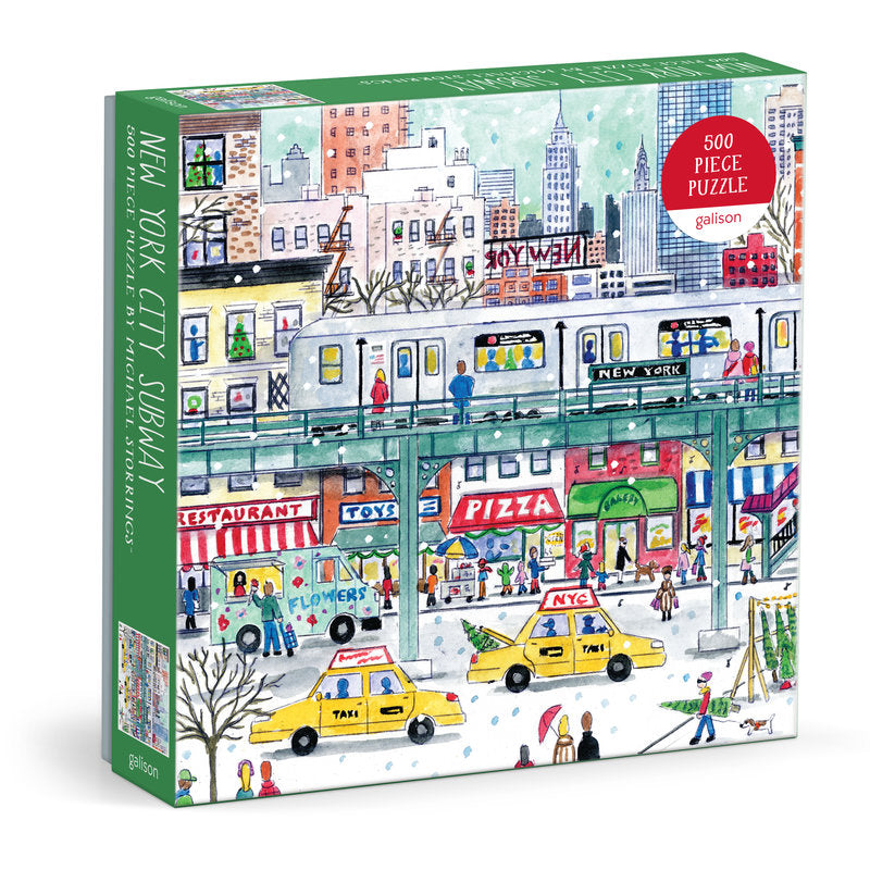 GALISON Michael Storrings New York City Subway 500 Piece Puzzle