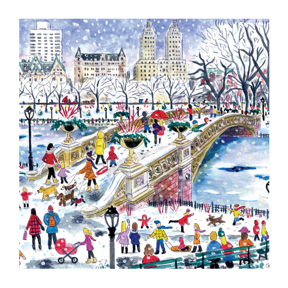 GALISON Michael Storrings Bow Bridge in Central Park 500pc Puzzle