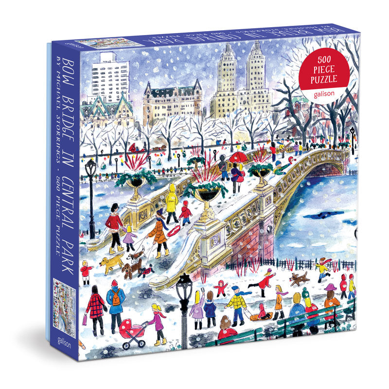 GALISON Michael Storrings Bow Bridge in Central Park 500pc Puzzle