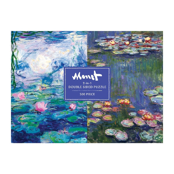 GALISON Monet 500 Piece Double Sided Puzzle