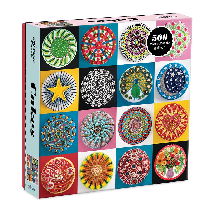 GALISON Cakes 500 Piece Puzzle
