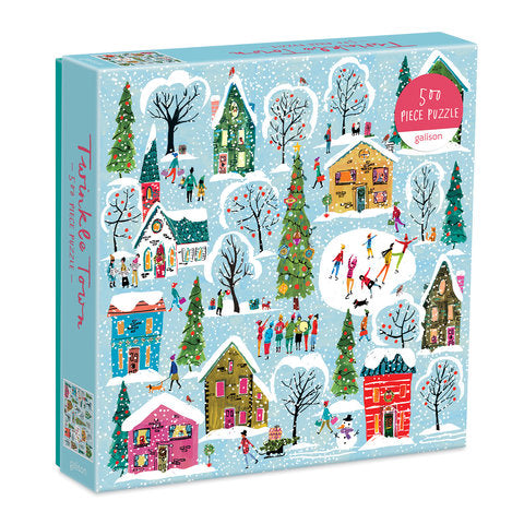 GALISON Twinkle Town 500 Piece Puzzle