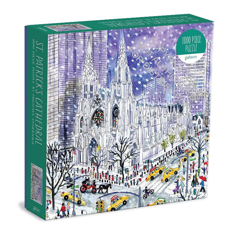 GALISON Michael Storrings St. Patricks Cathedral 1000 Piece Puzzle