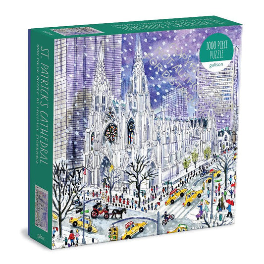 GALISON Michael Storrings St. Patricks Cathedral 1000 Piece Puzzle