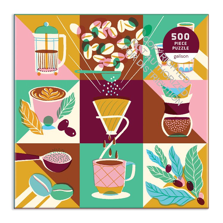 GALISON Coffeeology 500 Piece Puzzle