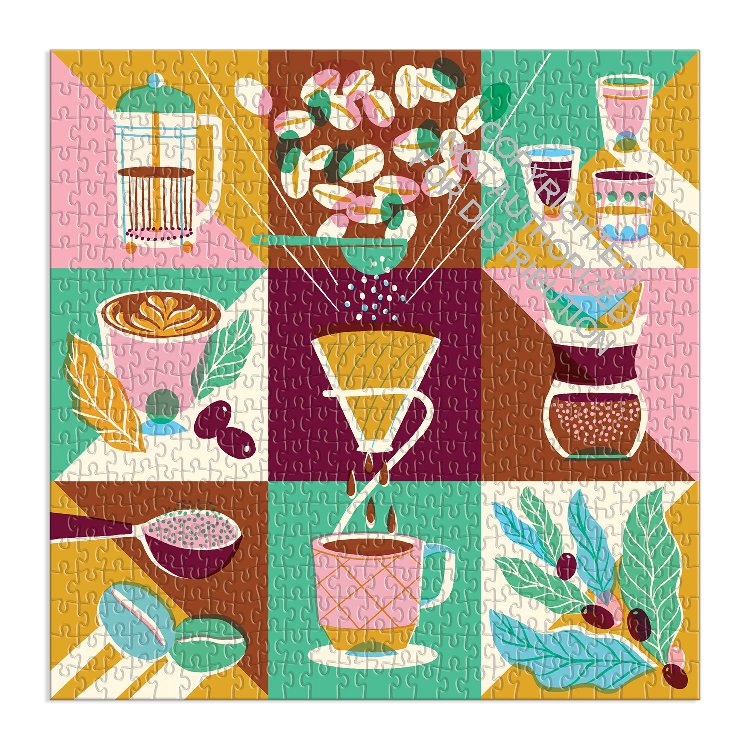 GALISON Coffeeology 500 Piece Puzzle