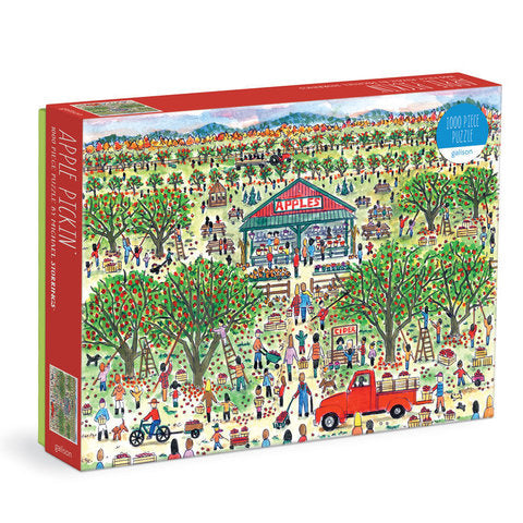 GALISON Michael Storrings Apple Pickin' 1000 Piece Puzzle