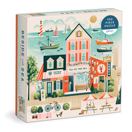 GALISON Beside the Sea 500 Piece Puzzle