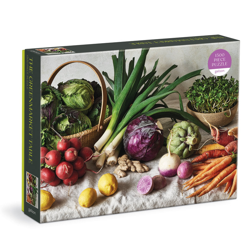 GALISON The Greenmarket Table 1500 Piece Puzzle