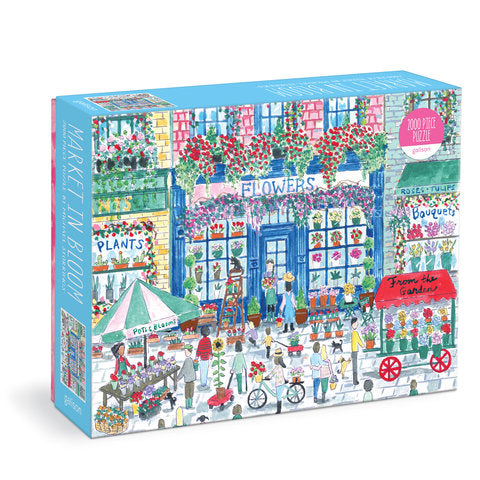 GALISON Michael Storrings Market in Bloom 2000 Piece Puzzle