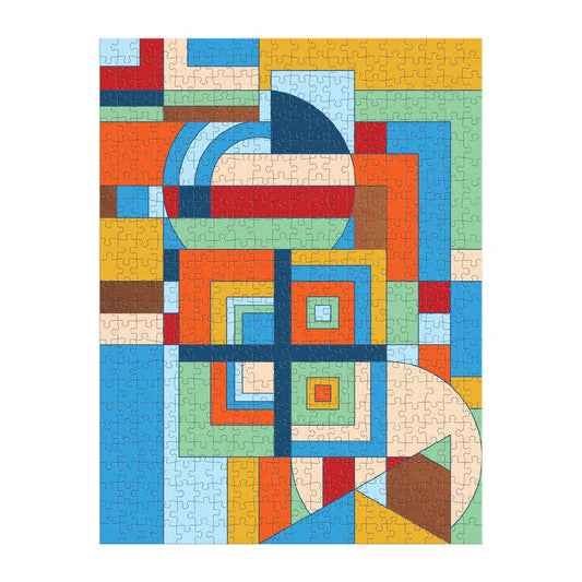 GALISON Frank Lloyd Wright December Gifts 500 Piece Book Puzzle
