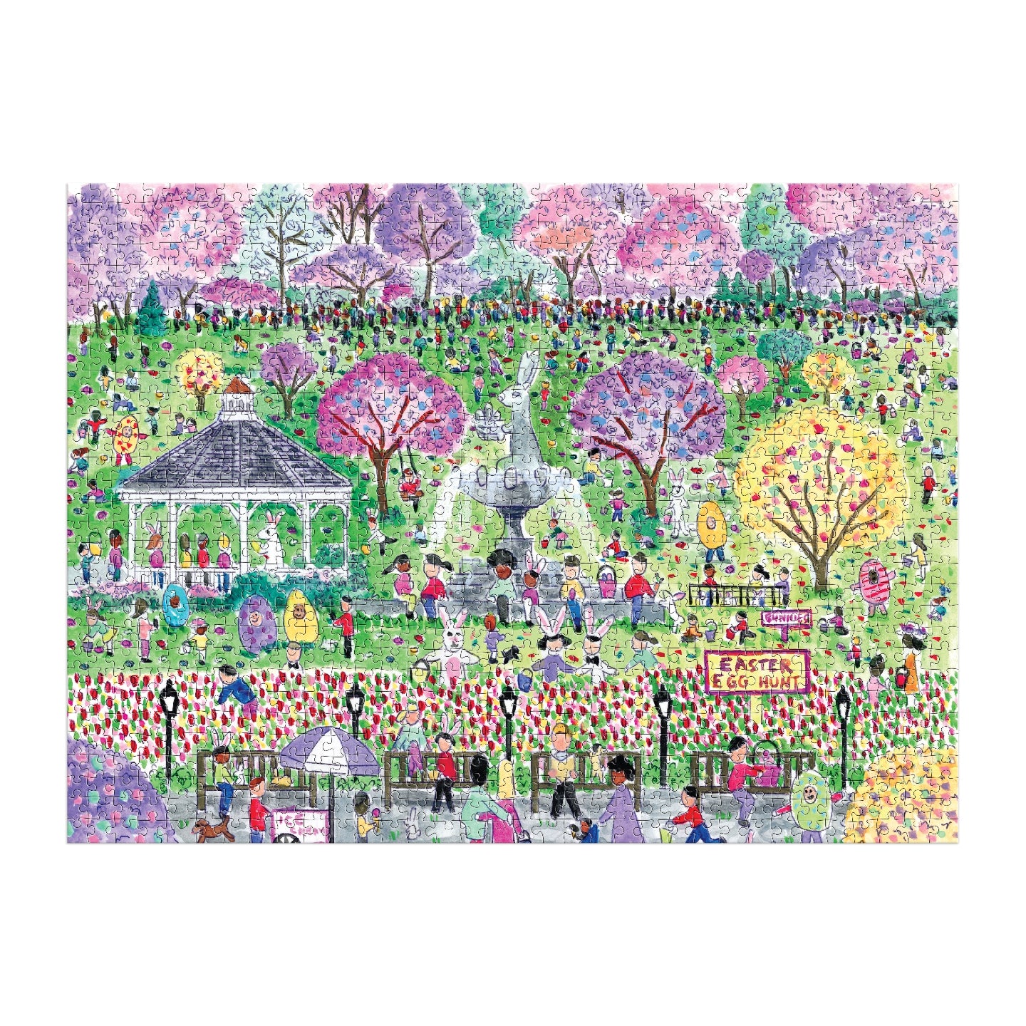 GALISON Michael Storrings Easter Egg Hunt 1000 Piece Puzzle