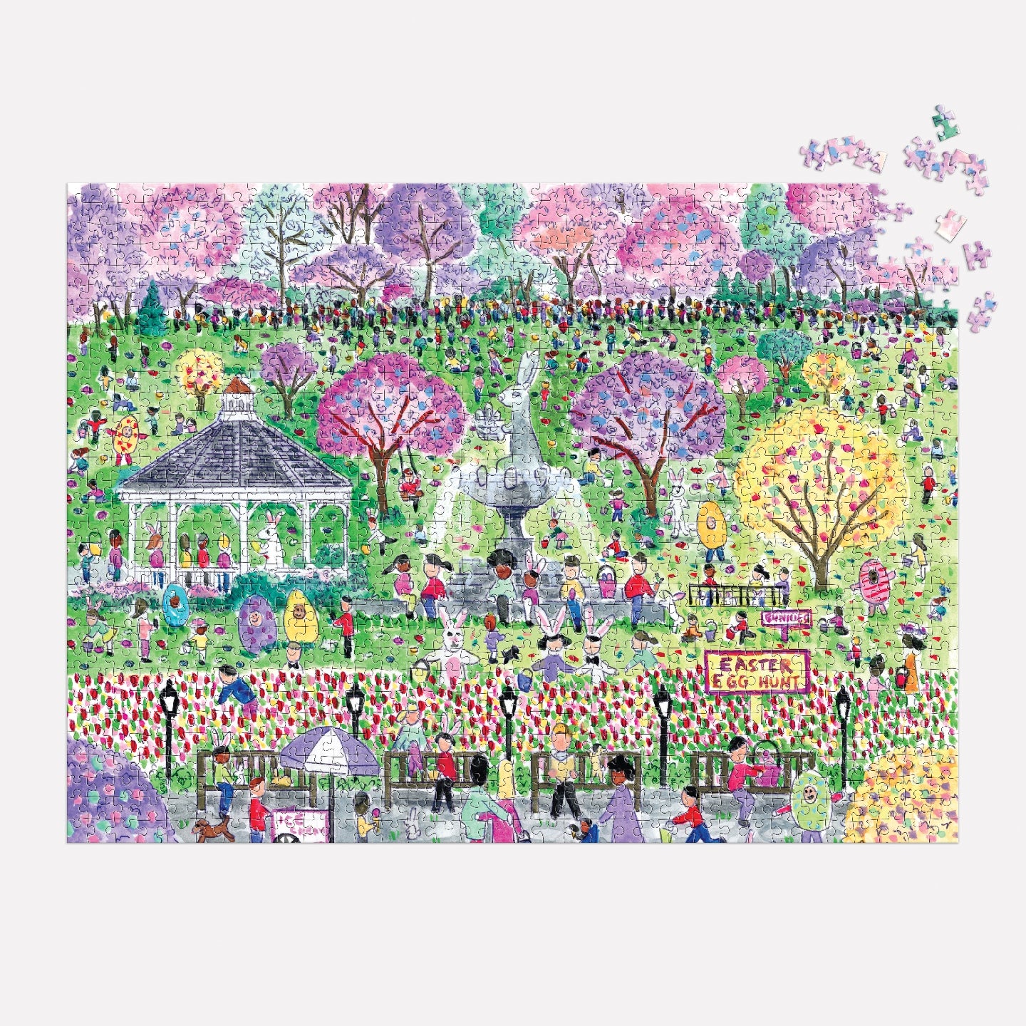 GALISON Michael Storrings Easter Egg Hunt 1000 Piece Puzzle