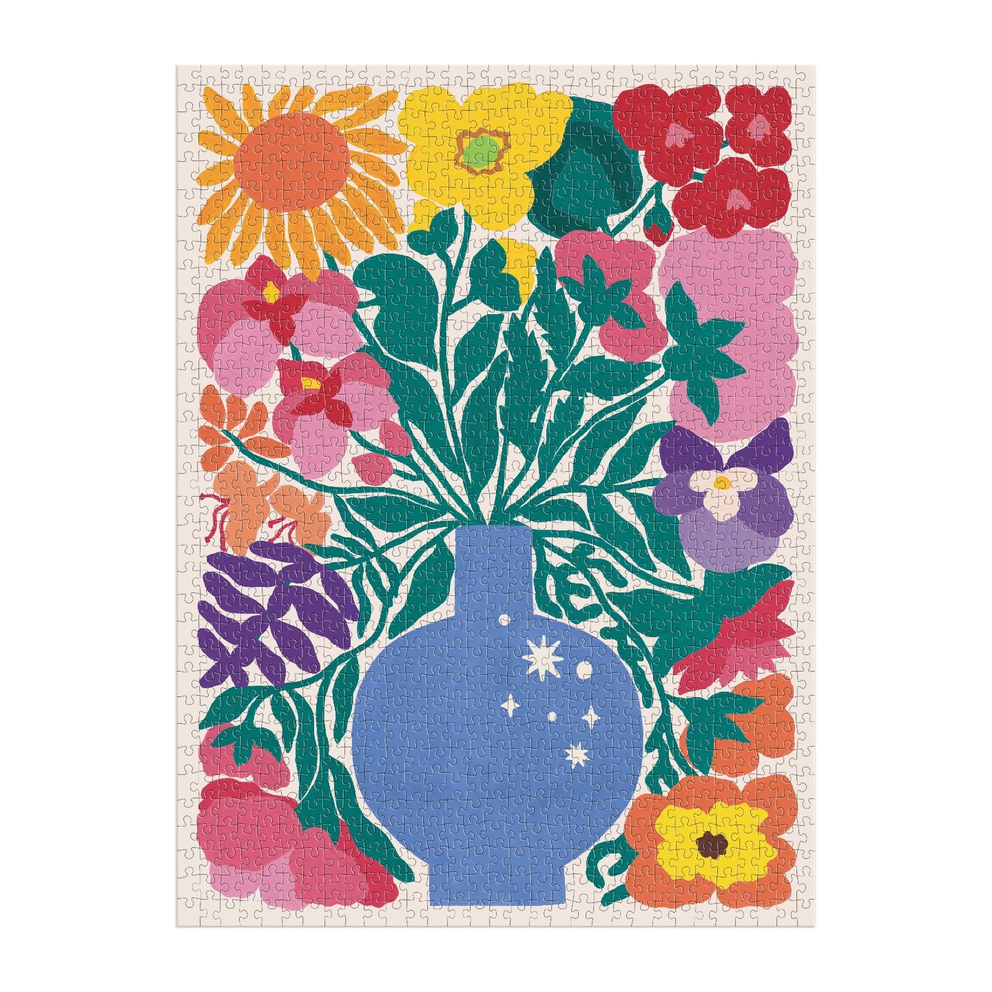 GALISON Zodiac Flowers 1000 Piece Puzzle
