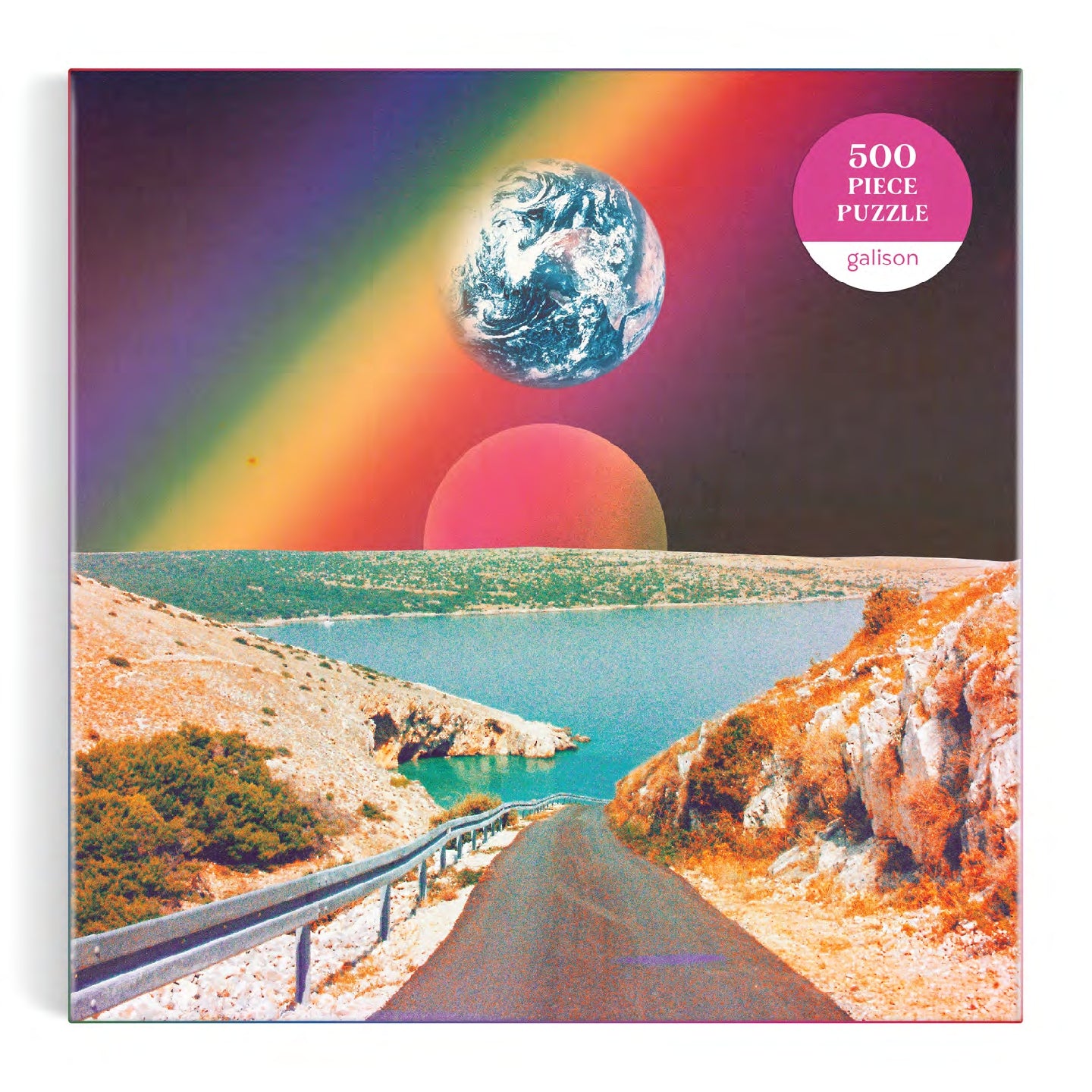 GALISON Cosmic Rainbow 500 Piece Puzzle