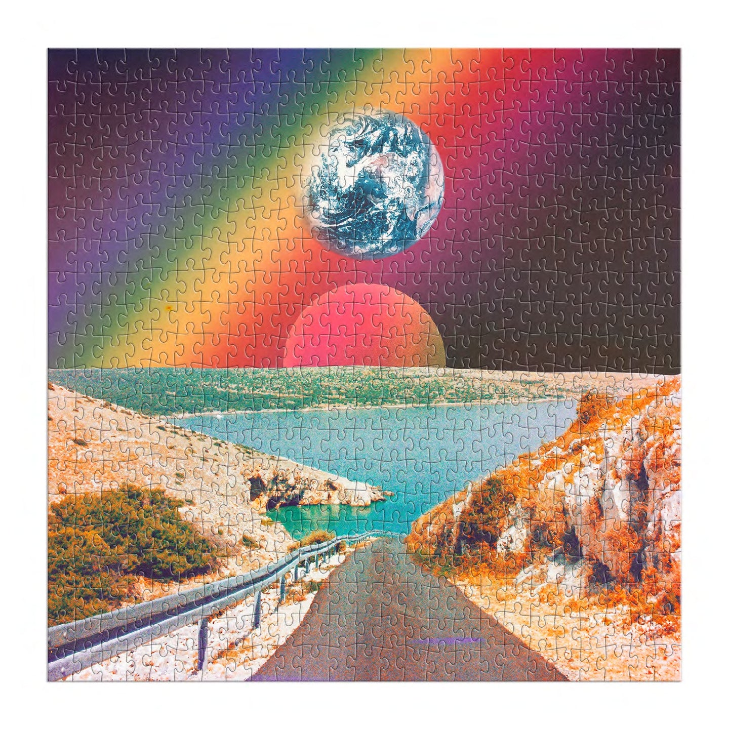 GALISON Cosmic Rainbow 500 Piece Puzzle