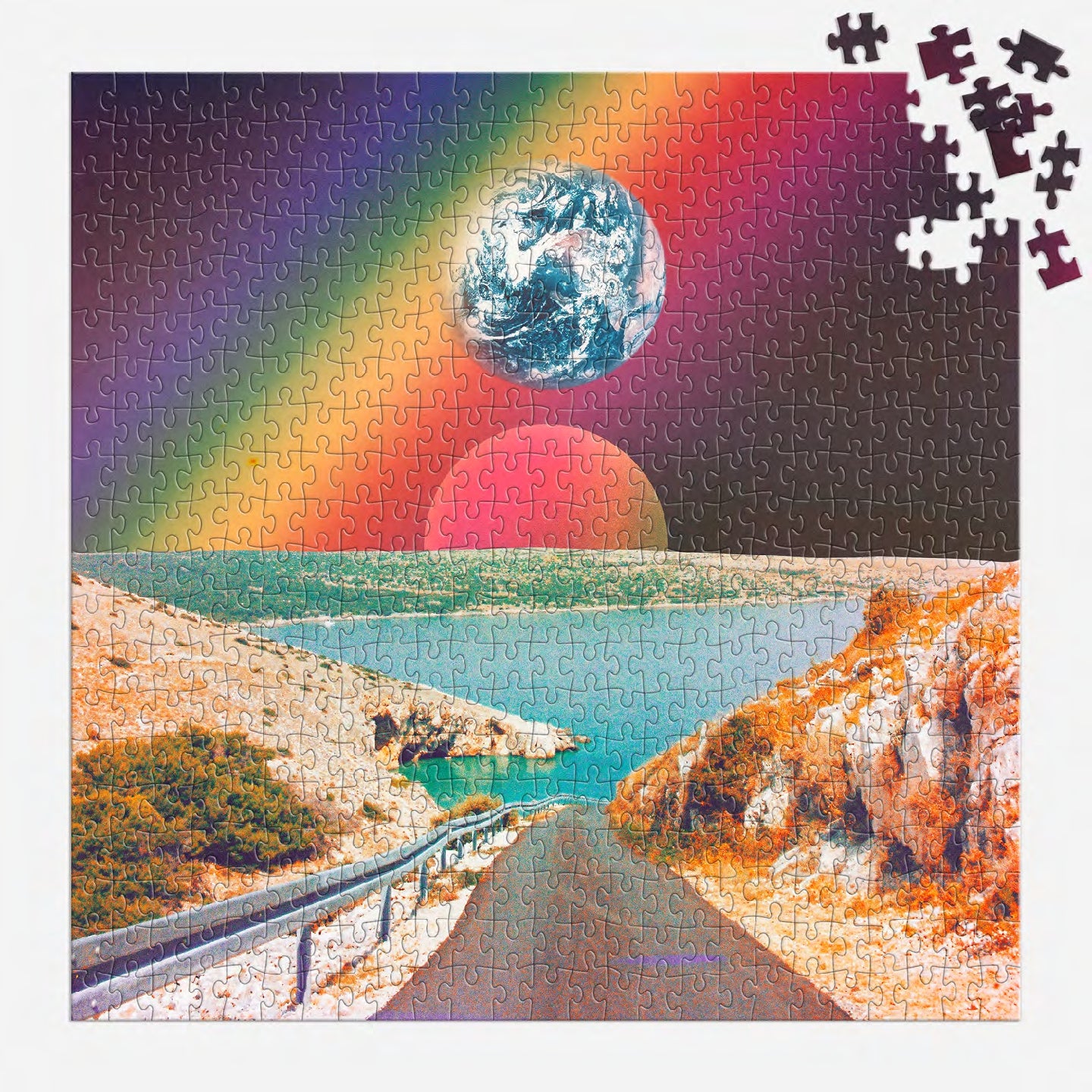 GALISON Cosmic Rainbow 500 Piece Puzzle