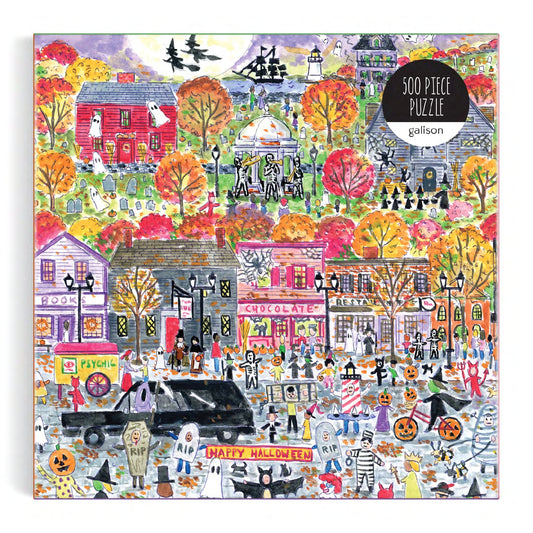 GALISON Michael Storrings Halloween Parade 500 Piece Puzzle