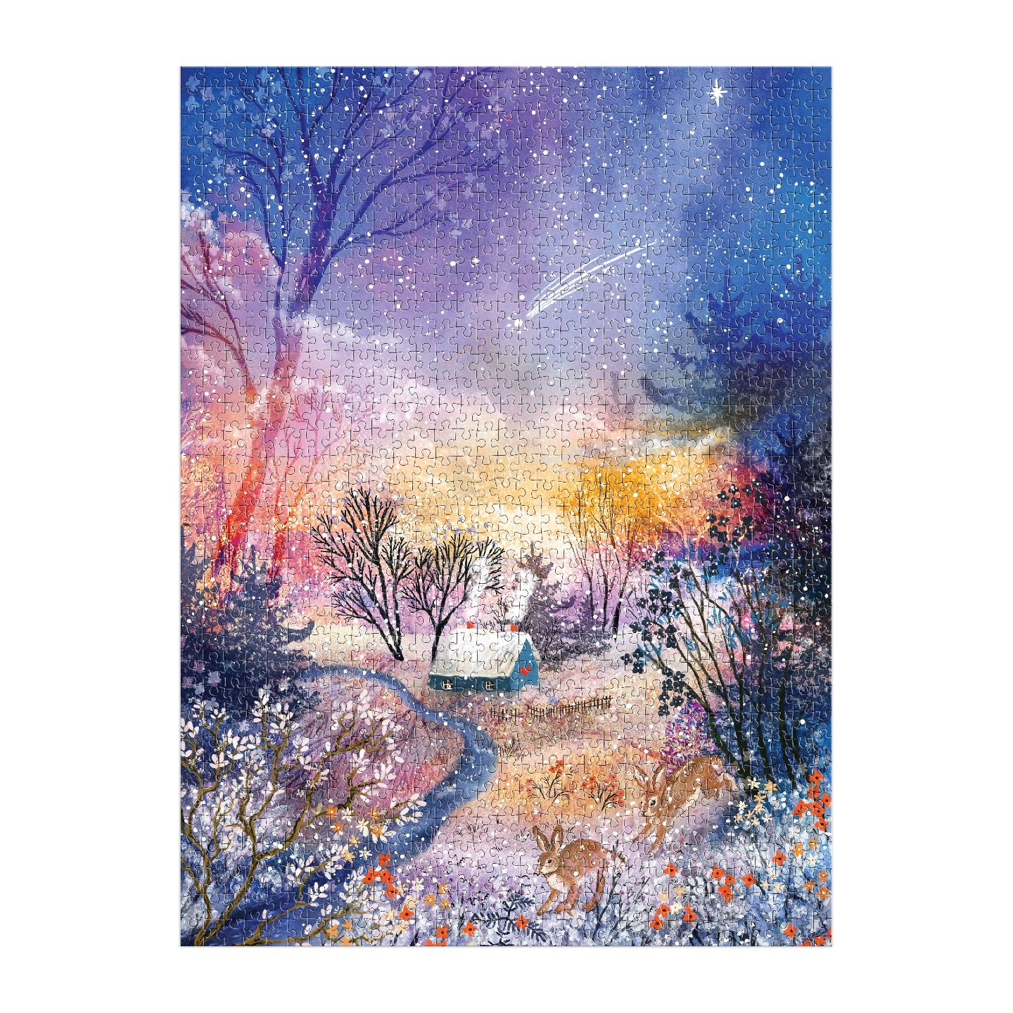 GALISON Enchanted Snowfall 1000 Piece Puzzle