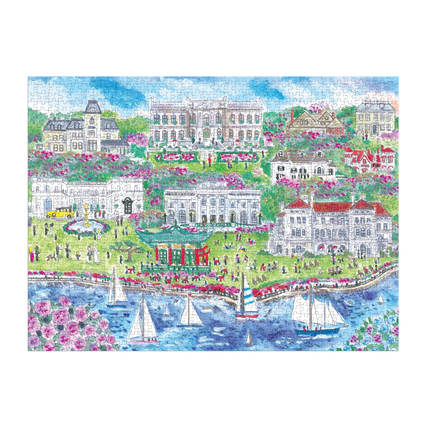 GALISON Michael Storrings Newport Mansions 1000 Piece Puzzle