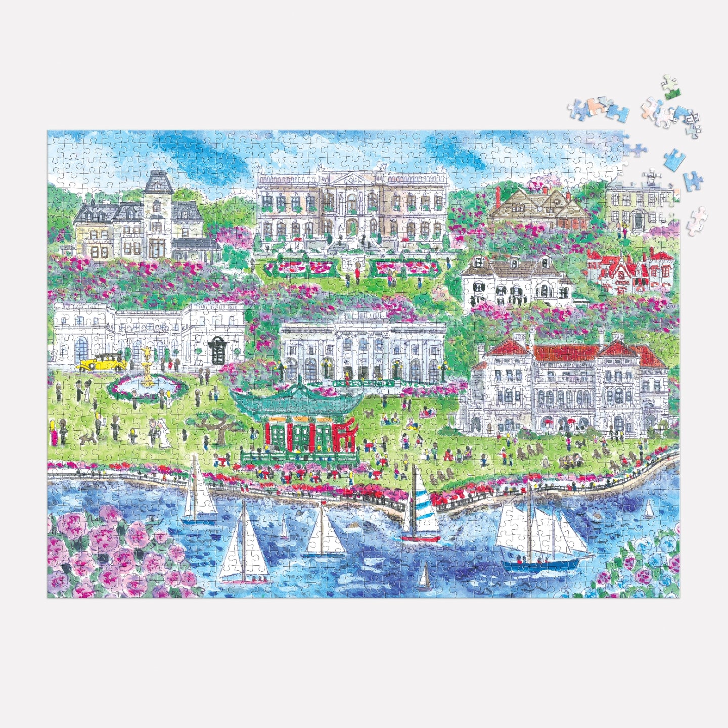 GALISON Michael Storrings Newport Mansions 1000 Piece Puzzle