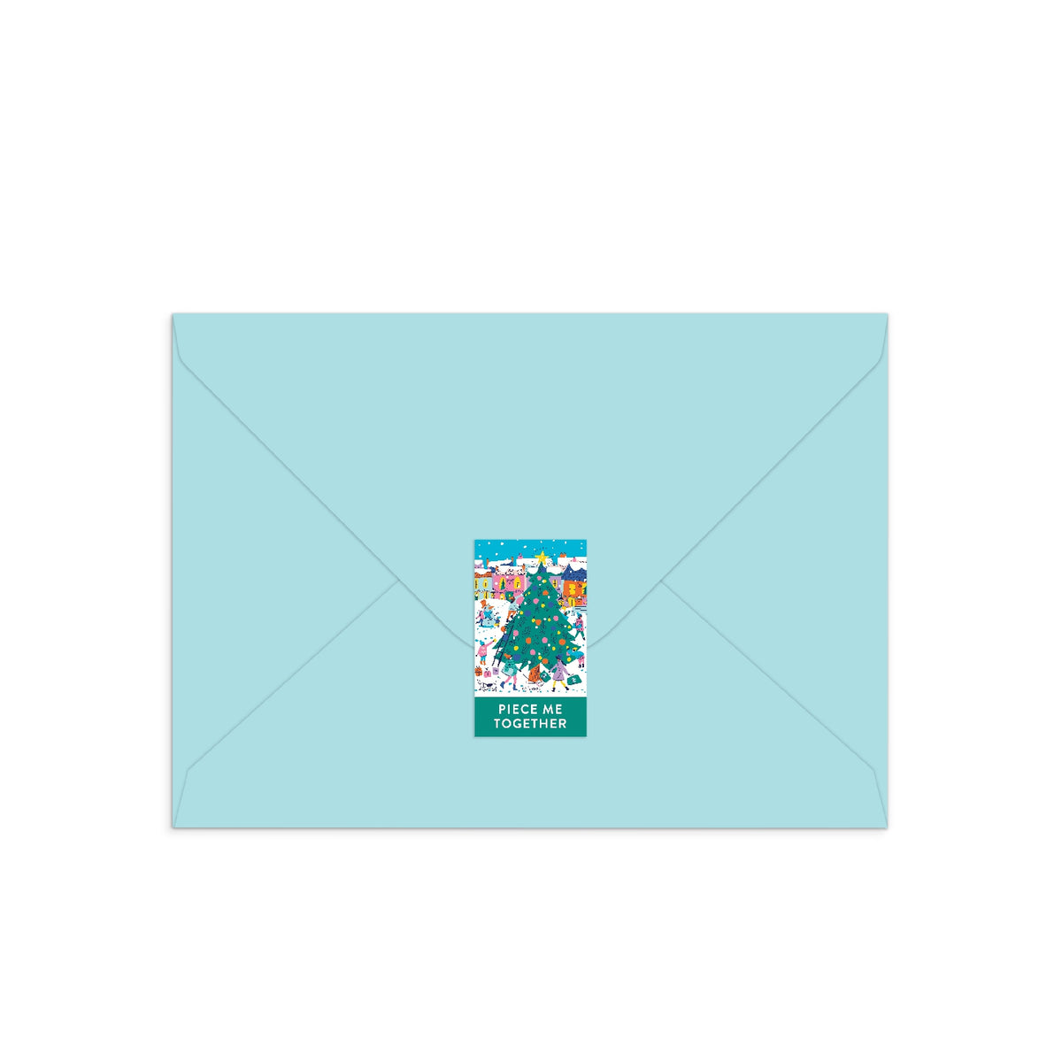 GALISON Merry & Bright Greeting Card Puzzle