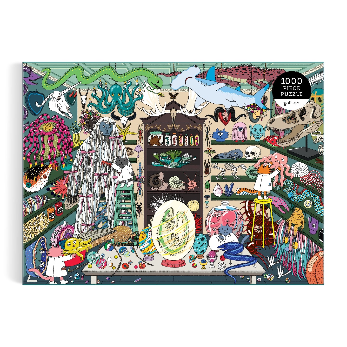 GALISON World of Curiosities 1000 Piece Puzzle