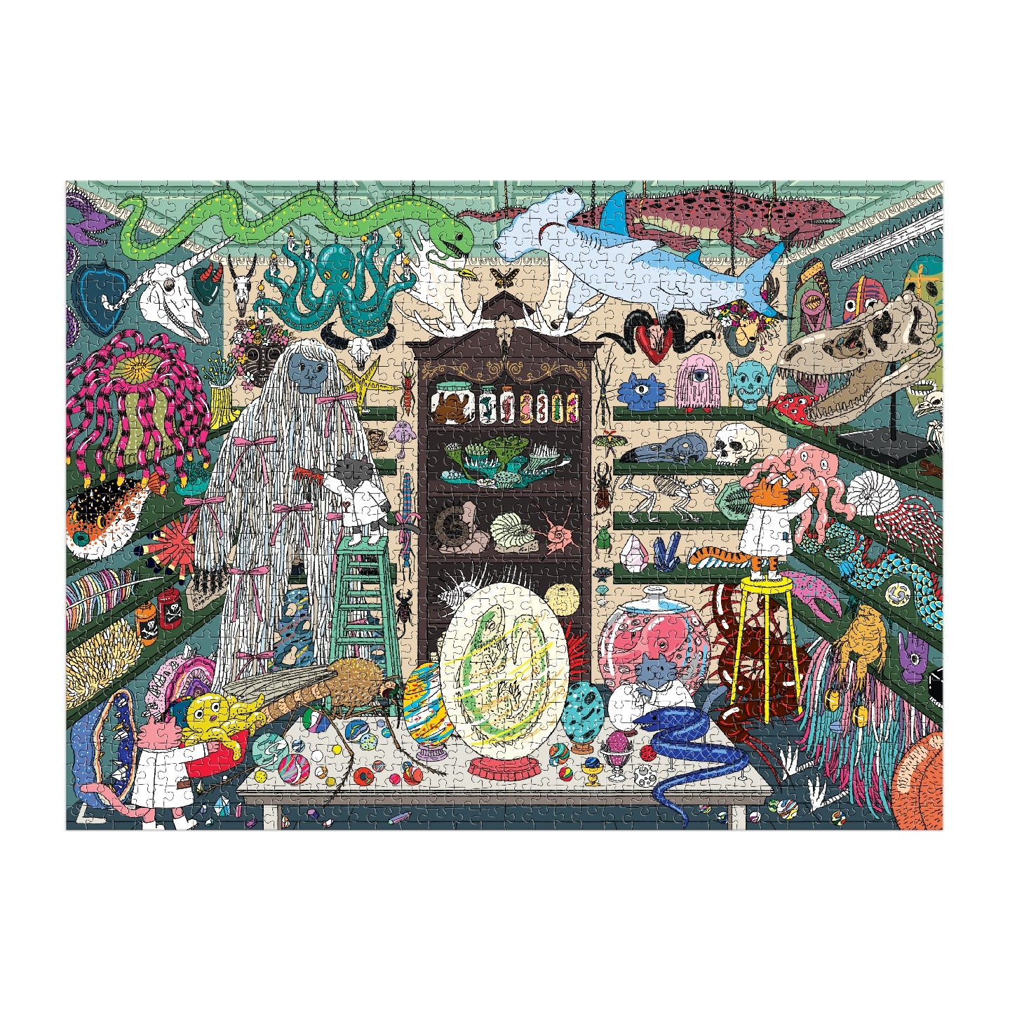 GALISON World of Curiosities 1000 Piece Puzzle