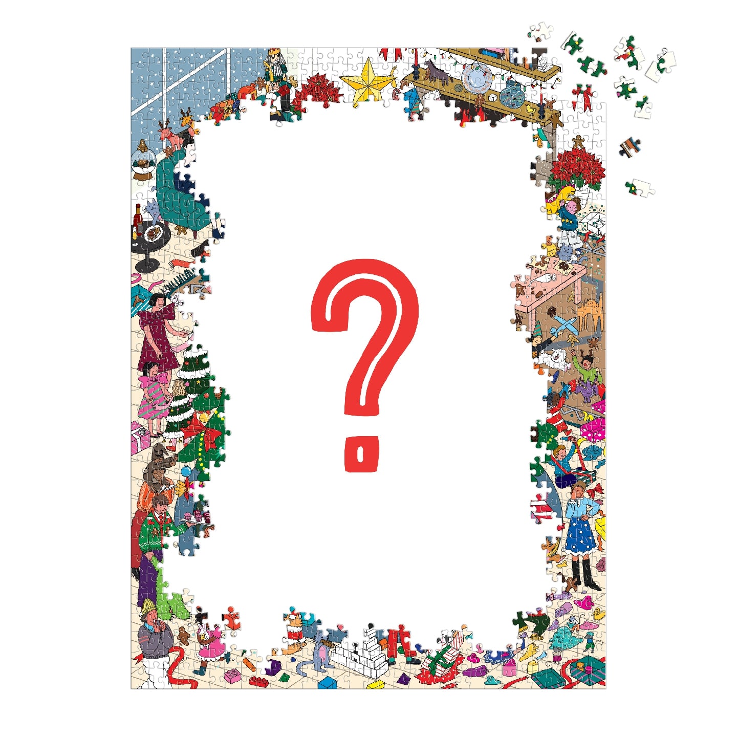 GALISON Merry In the Making 1000 Piece Surprise Puzzle