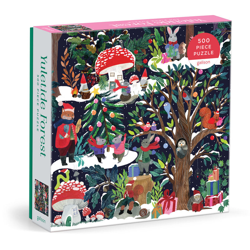 GALISON Yuletide Forest 500 Piece Puzzle