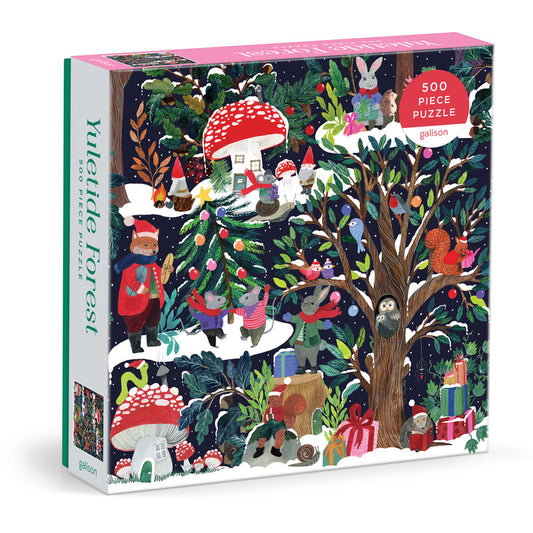 GALISON Yuletide Forest 500 Piece Puzzle