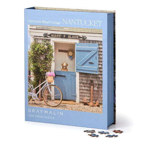GALISON Gray Malin Nantucket 1000 Piece Book Box Puzzle