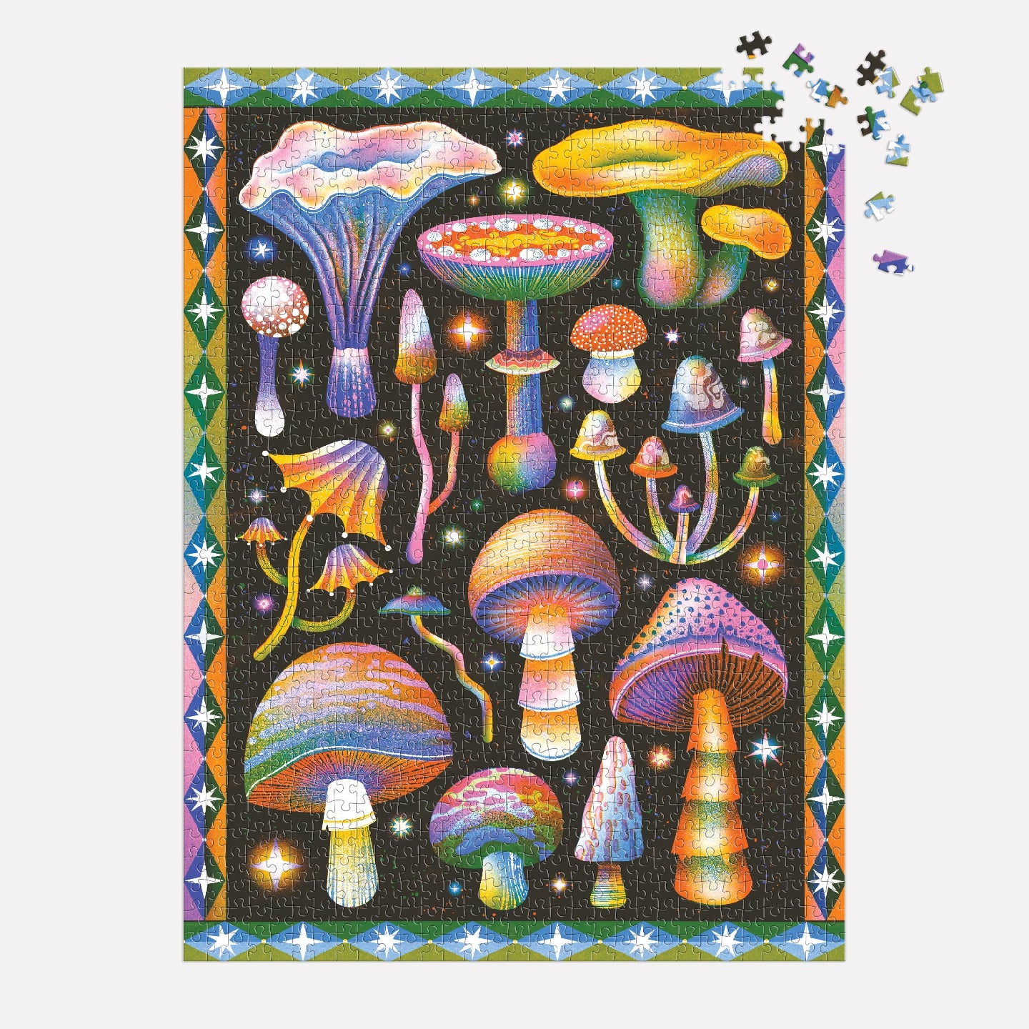 GALISON Cosmic Mushrooms 1000 Piece Puzzle