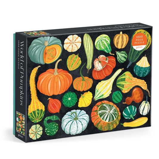 GALISON World of Pumpkins 1000 Piece Puzzle